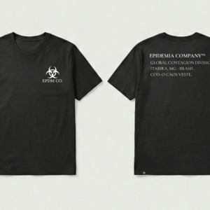 Camiseta Streetwear GLOBAL DIVISION // 01 (Preta)