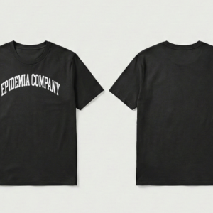 Camiseta Streetwear EPIDEMIC BASIC // 03 (Preta)